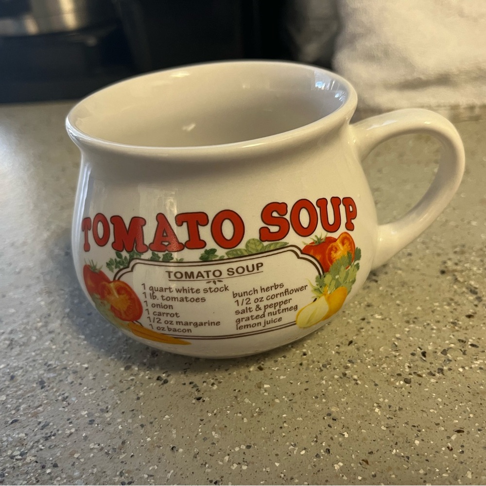 Vintage •‎ Dat’l Do-It Tomato Soup Recipe Bowl